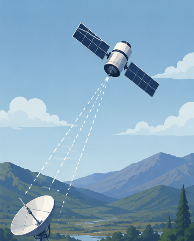 Satellite connectivity supporting Global Mobile Lab operations